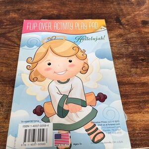 Flip-Over Activity Play Pad with Angel Design